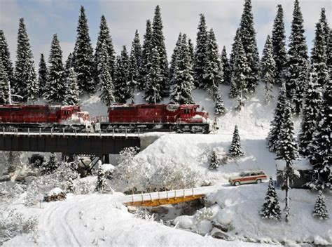 The Snow Diorama Model Railroad Hobbyist Magazine