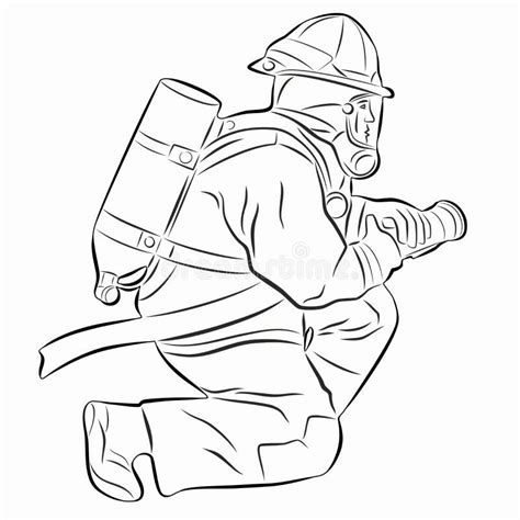 How To Draw A Firefighter