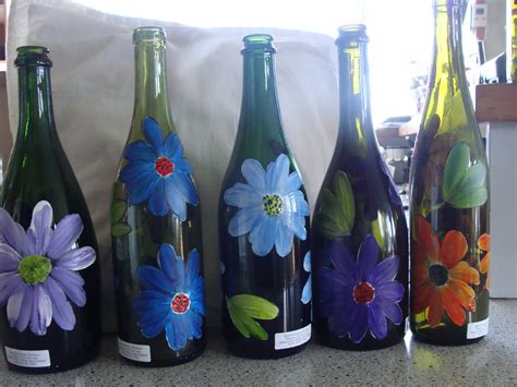It is even more difficult if graffiti is sprayed on the glass. Christine Flannery Glass Painting: Hand Glass Painting-Bottles