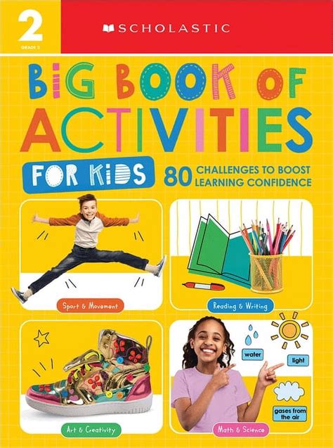 Big Book Of Activities For Kids 80 Challenges To Boost Learning