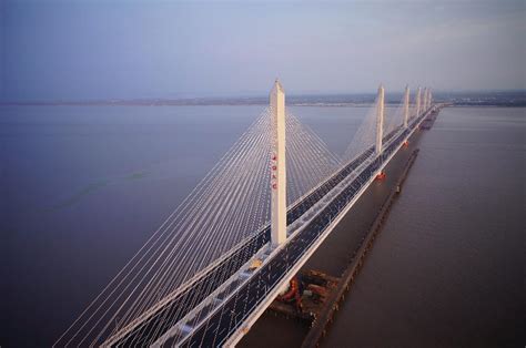 Asiatikistic Worlds Longest And Widest Jiaxing Shaoxing Sea Bridge