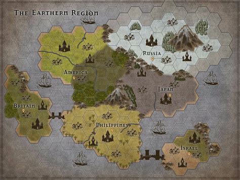 Pokemon Fan Made Region Map Earthern Region By Ruleroflegion On Deviantart