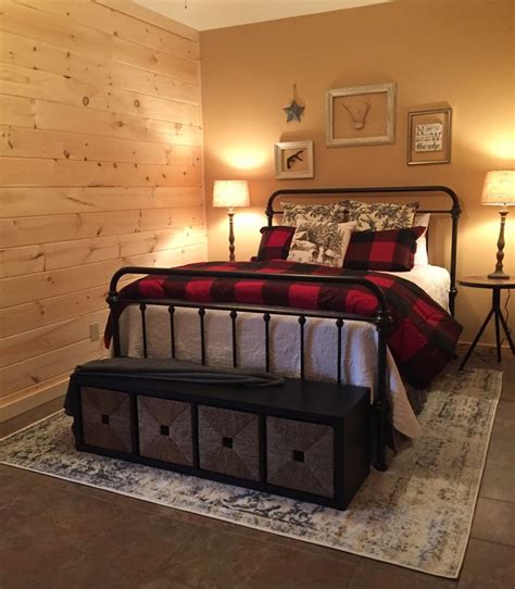 Cozy Cabin Bedroom Cabin Bedroom Decor Cabin Rooms Log Cabin Bedrooms