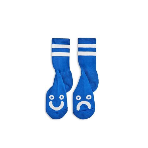 Skarpety Polar Skate Co Happy Sad Socks Blue