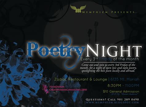 MEMPHIZM: Memphizm Poetry Night(Open Mic and Slam)$150 CASH PRIZE!!!