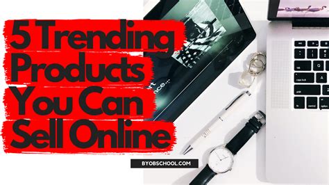 5 Trending Products You Can Sell Online