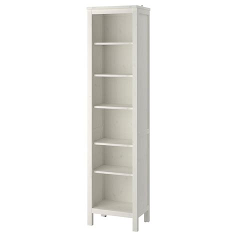 Hemnes White Stain Bookcase 49x197 Cm Ikea In 2021 Hemnes