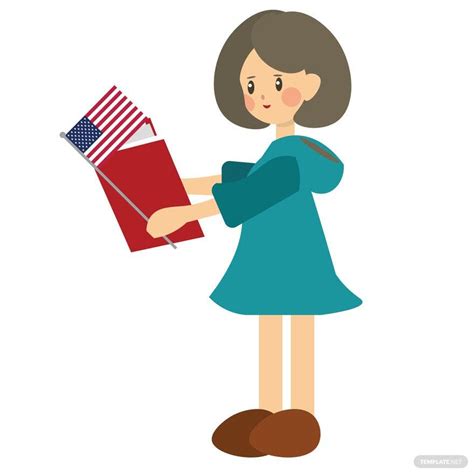 National Read Across America Day Cartoon Vector In Illustrator Psd