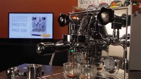 8.32 in x 11.91 in x 11.93 in. Profitec Pro 500 Espresso Machine Overview | Doovi