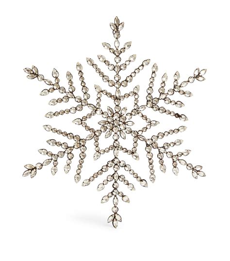 Sale Shishi Crystal Snowflake Tree Decoration Harrods Au