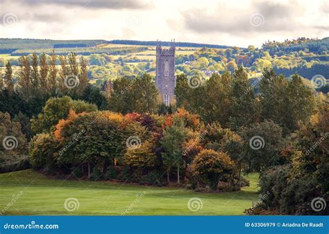 Autumn Landscape Of Dublin Area Stock Image Image Of Castle Tourism