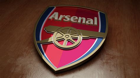 Arsenal FC Badge 3D Render : Gunners