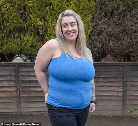 Mother Of Two 29 With 38kk Breasts Says Her Giant Chest Is Ruining