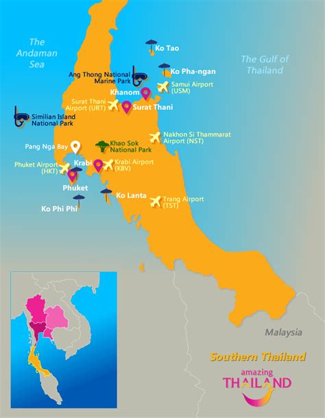 Thailand Maps Thailand Expert