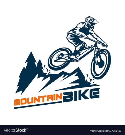 Mountain Bike Vector Satu Trik