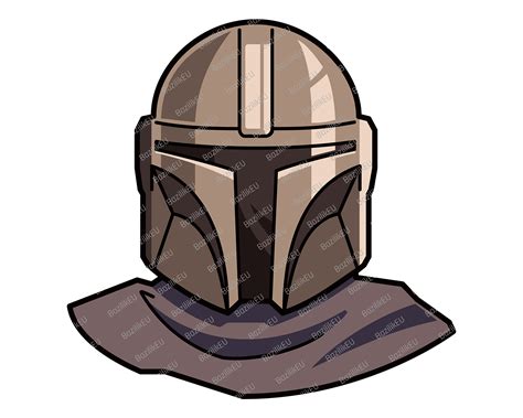 How To Draw Mandalorian Helmet Step By Step At Drawing Tutorials