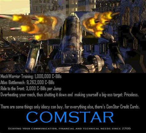 Comstar Ad By Battletech On Deviantart