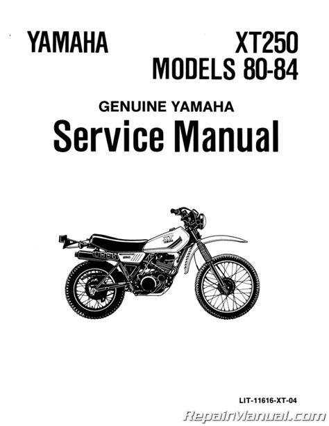 1981 Yamaha Xt 250 Wiring Diagram Autocardesign