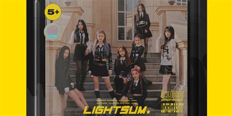 K Pop Girl Group Lightsum Shares Their First Mini Album Into The Light