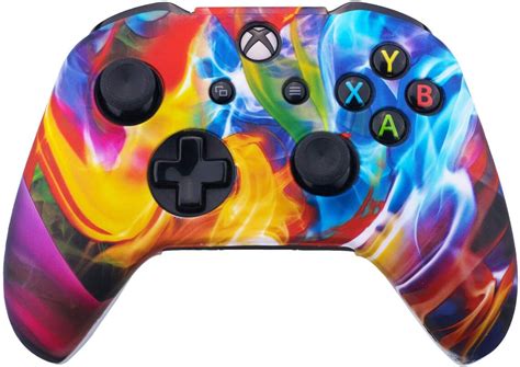 Xbox One Sx Controller Textured Silicone Coverskin Rainbow Etsy