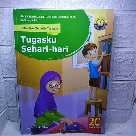 Jual Buku Teks Tematik Terpadu Tugas Sehari Hari 2c Kelas 2 Sd Yudistira Shopee Indonesia