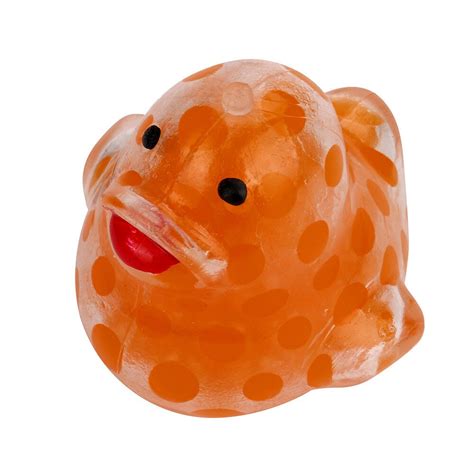Kawaii Squishies 6cm Cute Bead Ball Duck Squish Antistress Sticky Squeeze Funny Toys 25s8107