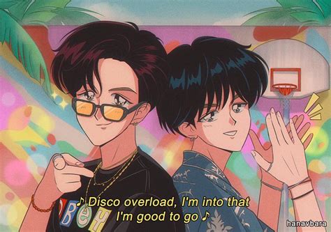 They have mastered the 90s' animation aesthetic seen in shows like sailor moon and applied it to. 🌸 on Twitter in 2020 | Anime, Bts fanart, Bts drawings
