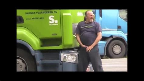 Truckers Caught Pissing Telegraph