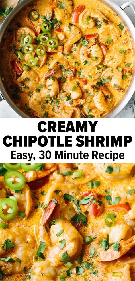 Plus, 15,000 vegfriends profiles, articles, and more! Creamy Chipotle Shrimp (Easy Dinner Recipe!) in 2020 ...