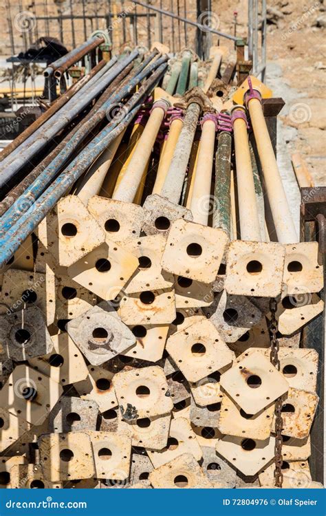 Construction Props Stock Photo Image Of Equipment Pile 72804976