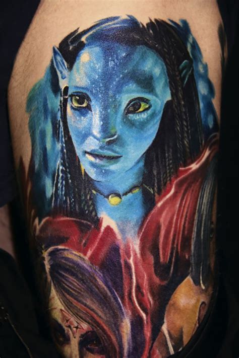 36 Awesome Avatar Tattoos Avatar Tattoo 3d Tattoos 3d Tattoo