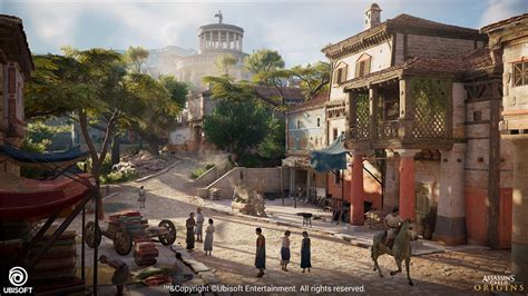 Artstation Assassins Creed Origins City Of Cyrene