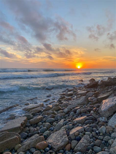 San Diego California Sunset Beach Photography Beach Wall Art Sea