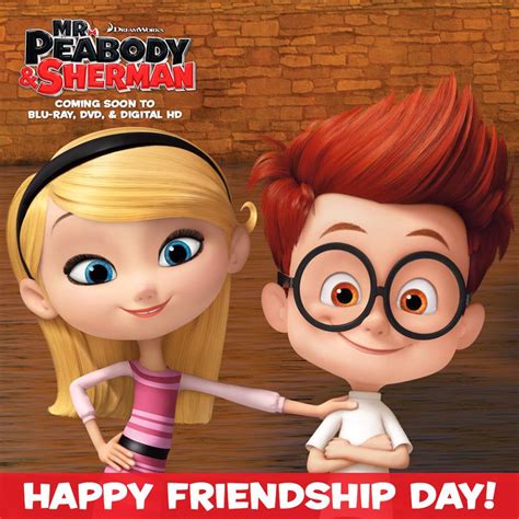 Image Mr Peabody And Sherman Sherman And Penny Peterson Happy