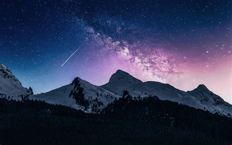 Mountains And Galaxy Wallpapers Top Free Mountains And Galaxy
