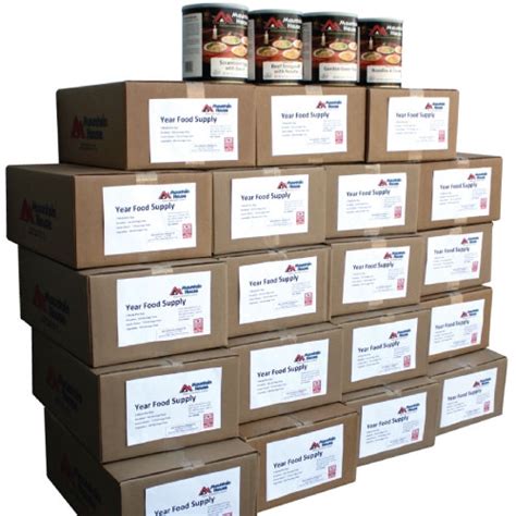 Buy 1 year emergency food supply online at living rational. Mountain House 1 Year Food Supply #10 Cans