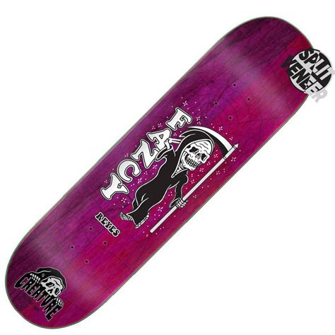 Creature Skateboards Reyes Sketchy Moji Skateboard Deck 80
