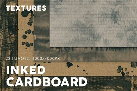 Inked Cardboard Textures Deeezy