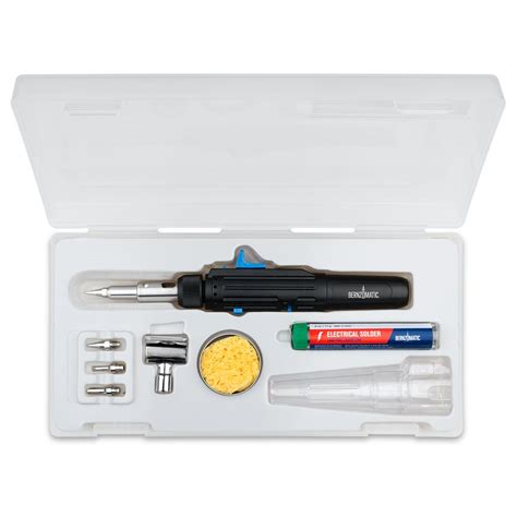 Bernzomatic St500 Cordless Soldering Iron And Micro Torch Kit With 7
