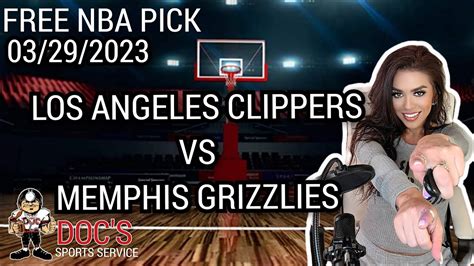 Nba Picks Clippers Vs Grizzlies Prediction 3292023 Best Bets Odds