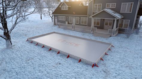 Before building a synthetic ice rink, we encourage you to complete a synthetic ice comparison with our synthetic ice tiles and other brands. EZ ICE: The 60 Minute Backyard Rink ™ - YouTube