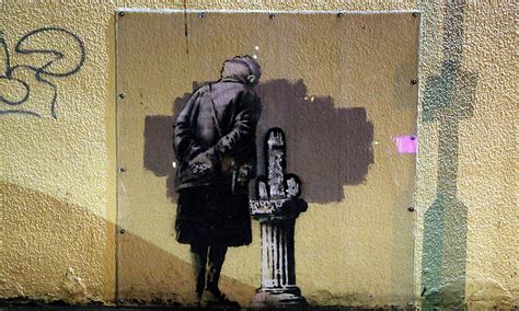 Banksy Mural Art Buff Vandalised Art And Design The Guardian