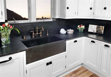 In laboratories it is unaffected by acids and alkalis. Soapstone Backsplash