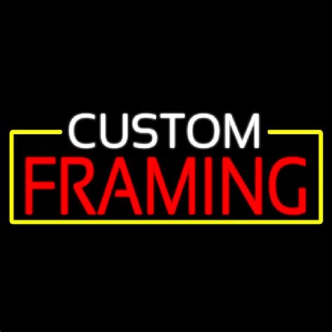 Custom Custom Framing Neon Sign Usa Custom Neon Signs Shop Neon