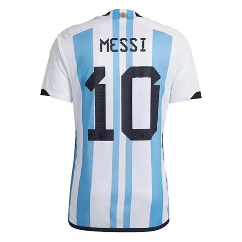Nova Camisa Da Argentina 3 Estrelas Tri Campeã 2022 Camisa Do Messi 10