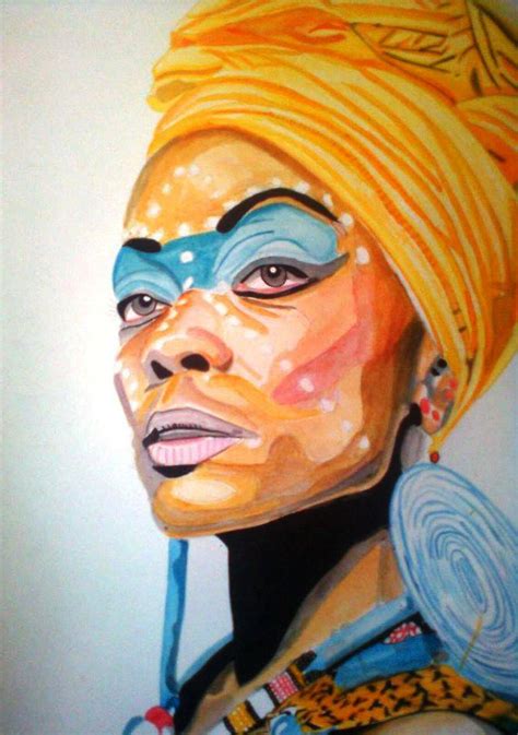 The Beauty Of An African Woman Paintings Ivegothepower