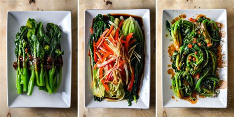 Universal Chinese Greens Part 3 Blanching Recipe Chinese Side Dishes Chinese Greens
