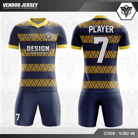 8 info pemesanan baju seragam. Desain Baju Futsal Printing Warna Biru Motif Batik Modern ...