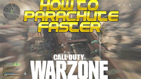 Call Of Duty Warzone How To Parachute Faster Modern Warfare