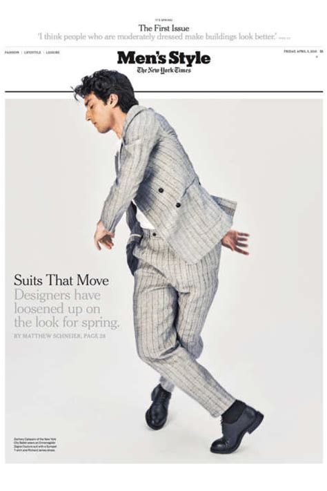 the new york times launches its men s style section